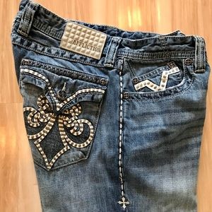AFFLICTION Jeans lightly worn.
